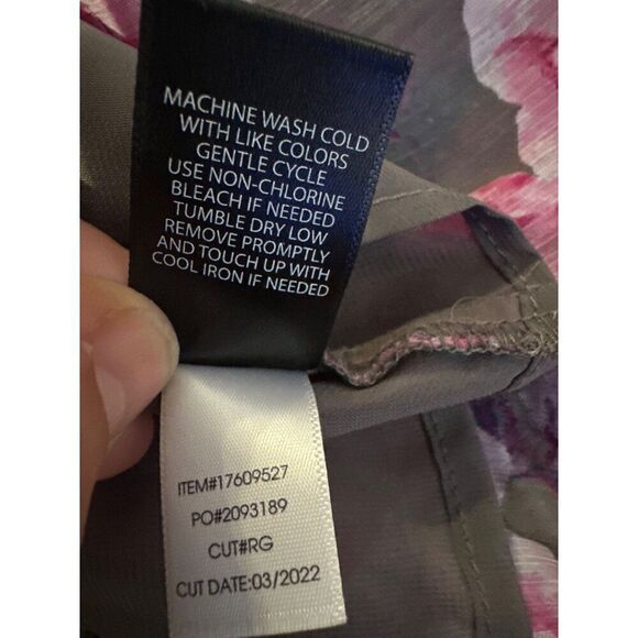 NWT Crinkle Chiffon Smocked Waist Off-Shoulder Crop Top Size 5 - Picture 12 of 16